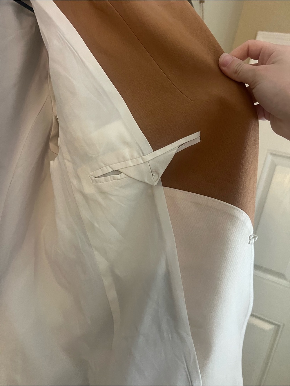 Favorite Daughter Medium THE KELLY BLAZER TAN - Picture 9 of 14